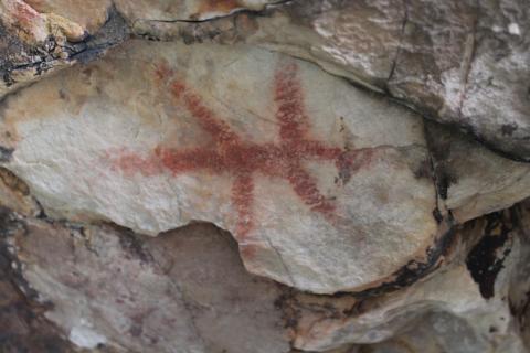 Pintura rupestre de Puertollano